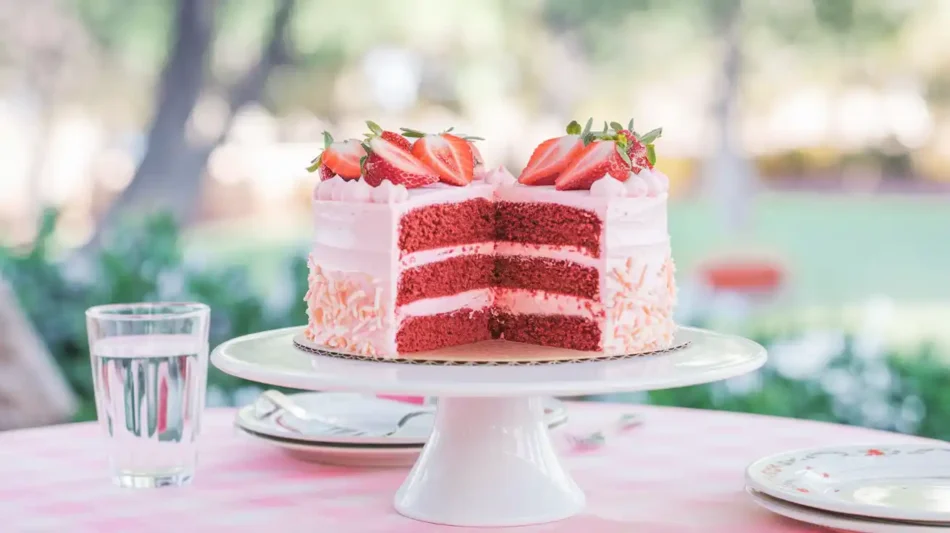 Paula Deen's Strawberry Cake