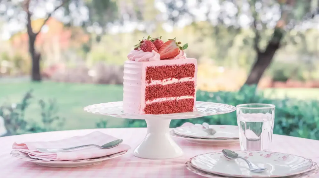 Paula Deen's Strawberry Cake