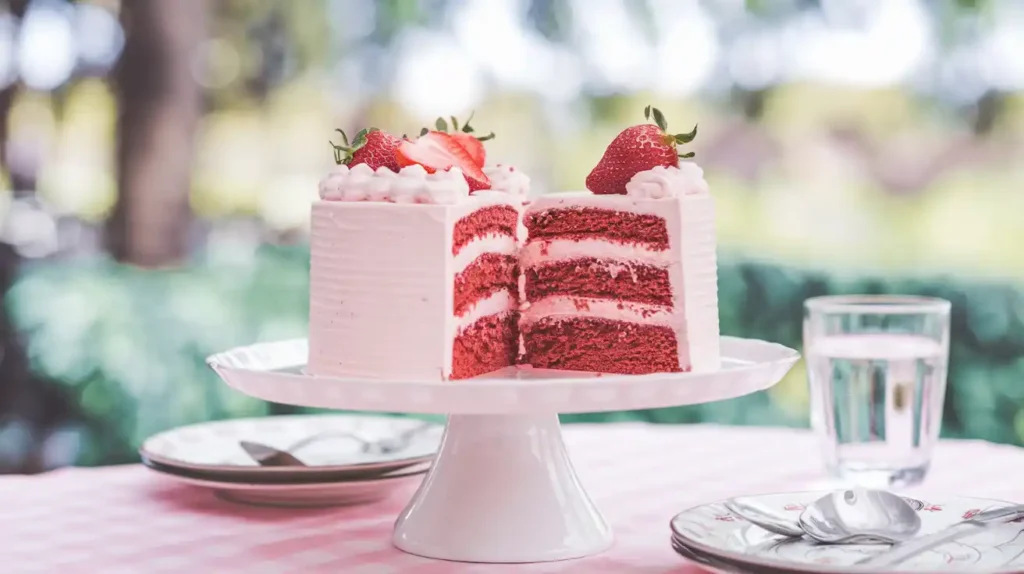 Paula Deen's Strawberry Cake