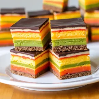 Gluten-Free Rainbow Cookies