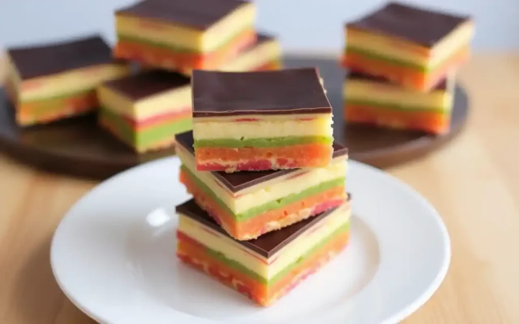 Gluten-Free Rainbow Cookies