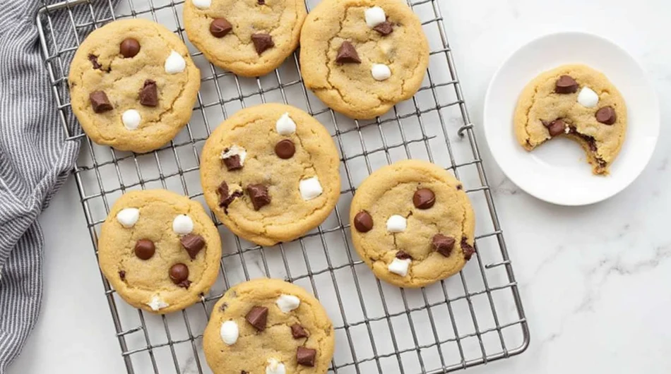 Chocolate Chip Marshmallow Cookies