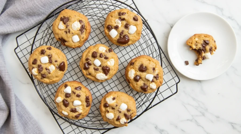 Chocolate Chip Marshmallow Cookies