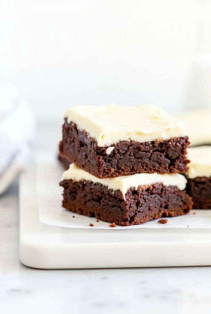 Brownies With Cream Cheese Frosting