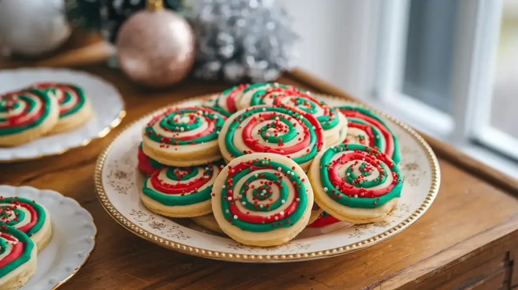  Christmas Pinwheel Cookies