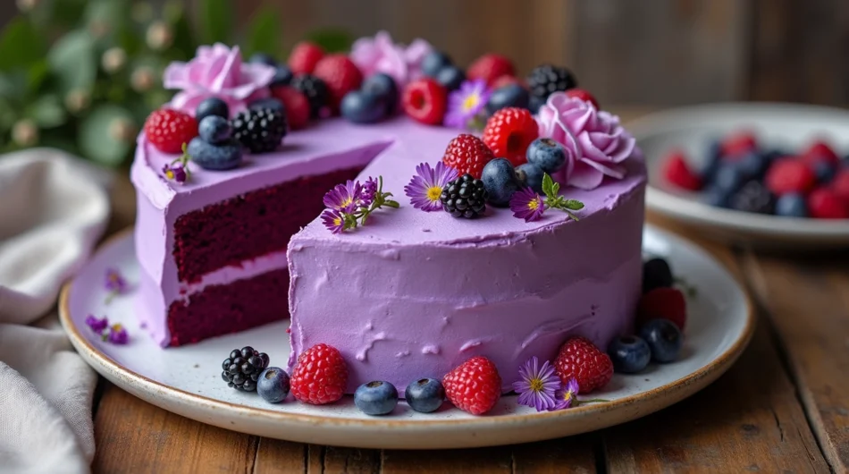 Purple Velvet Cake Recipe