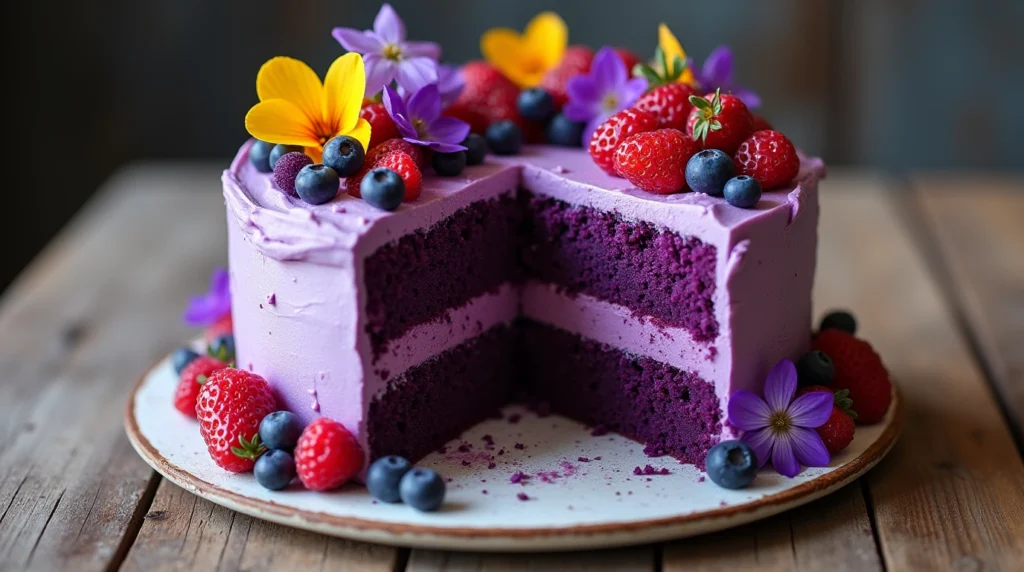 Purple Velvet Cake Recipe