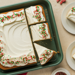 Christmas Sheet Cake