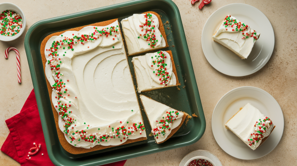 Christmas Sheet Cake