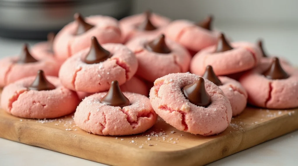 Strawberry Kiss Cookies