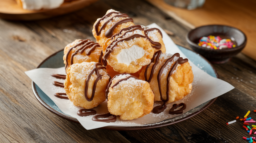 EASY deep fried marshmallows