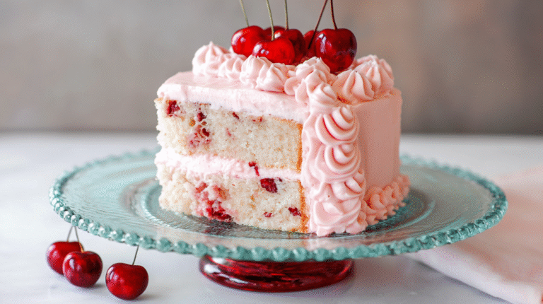 Cherry Chip Cake Recipe