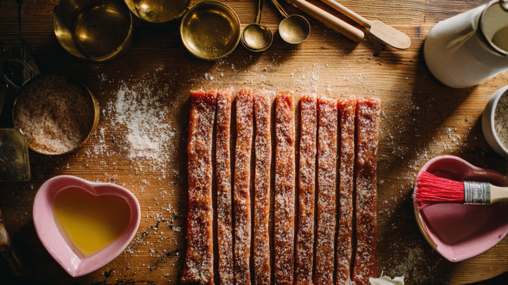 Prepare the Red Velvet dough