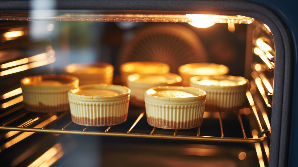 Bake at 325°F (163°C) for 18–20 minutes. The centers should jiggle slightly. Let them cool completely before decorating.