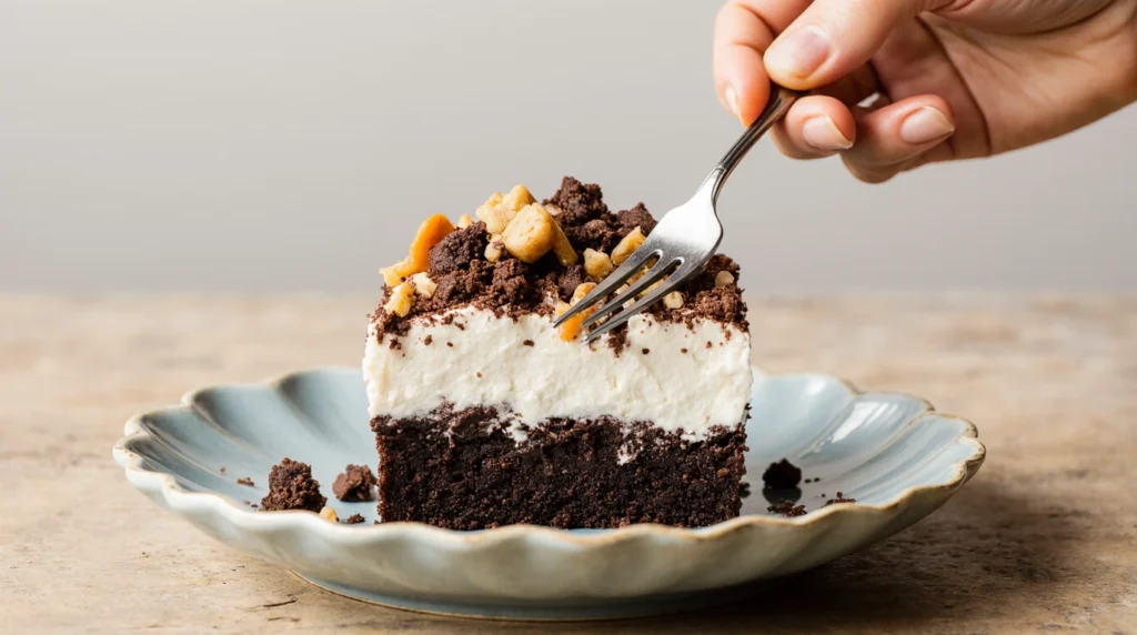 Butterfinger Dessert with Angel Food Cake