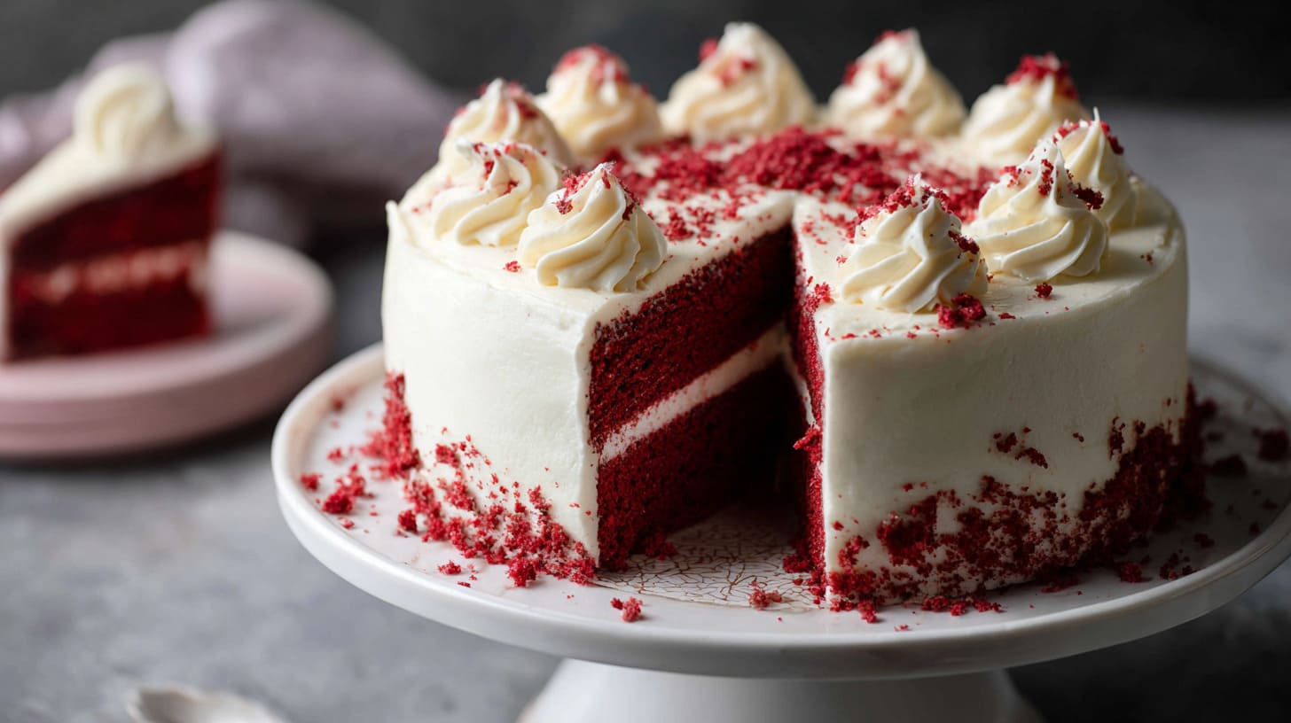 Beetroot Powder Red Velvet Cake