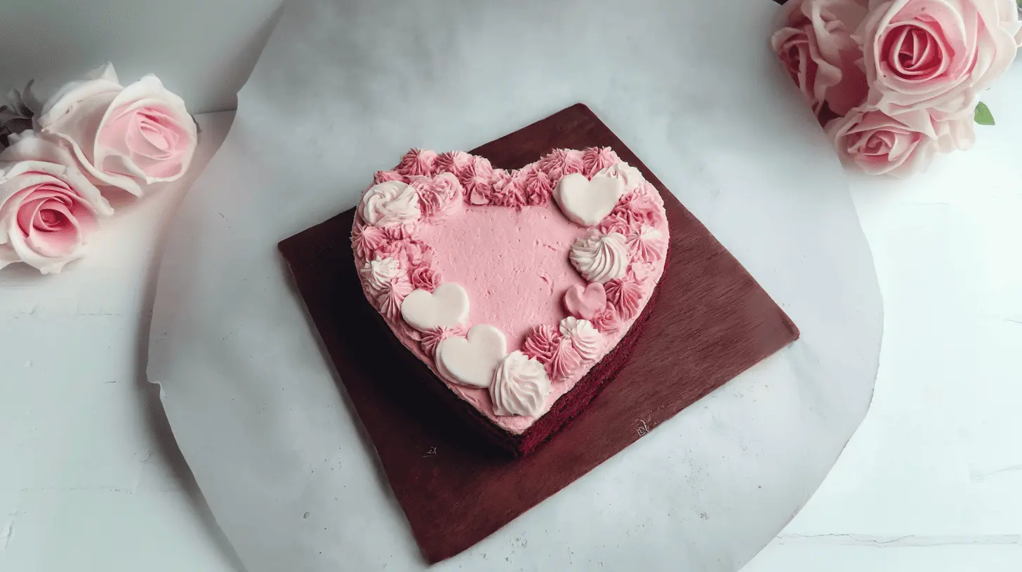 Heart Shaped Cake