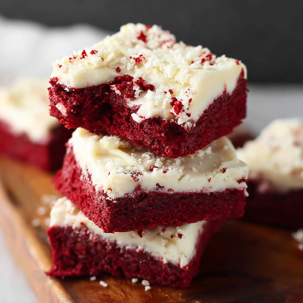  Red Velvet Layer Bars 